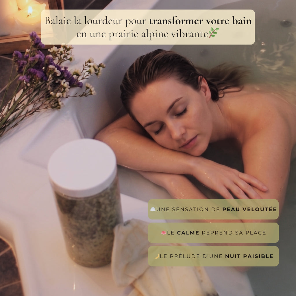Infusion de bain : Éclosion Printanière