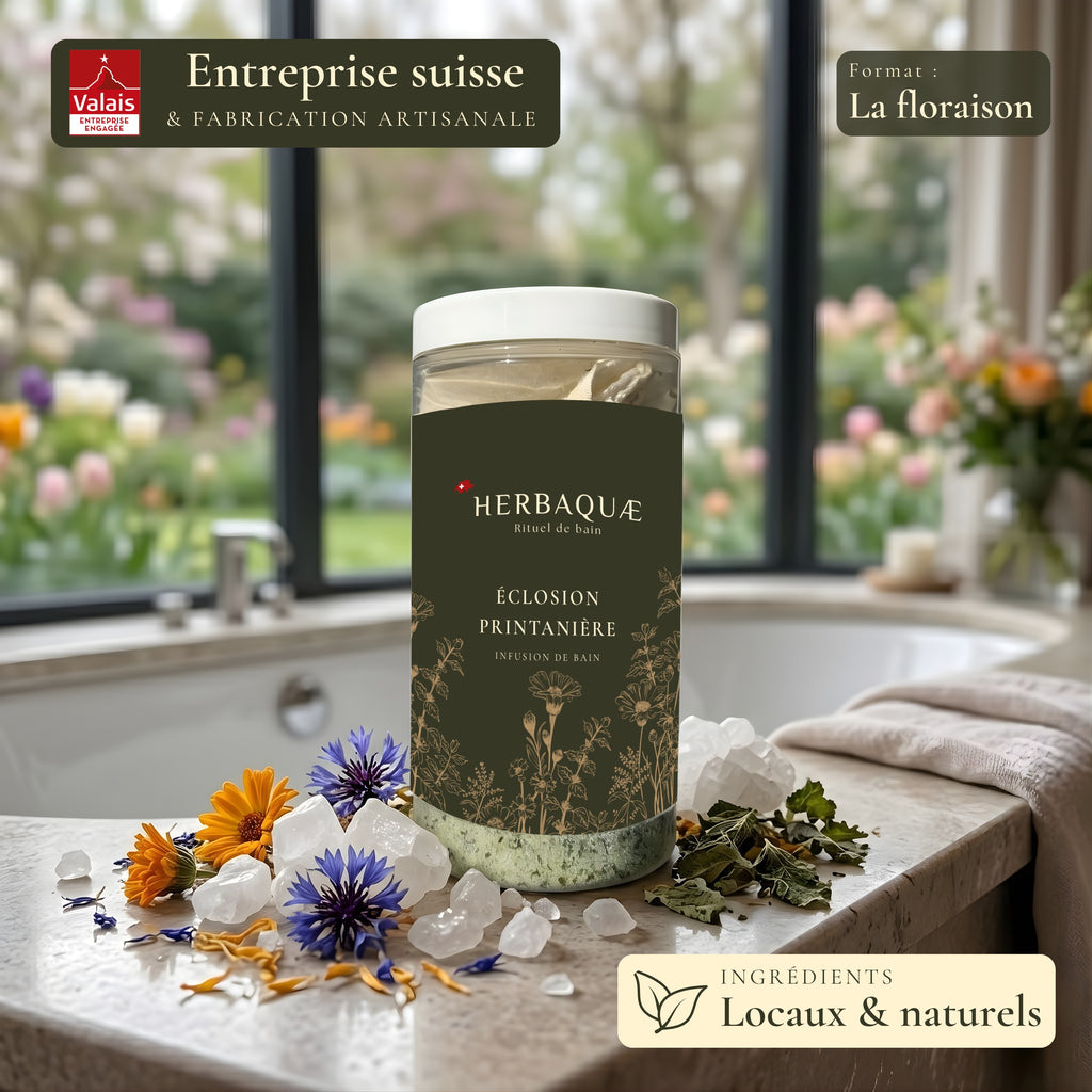 Infusion de bain : Éclosion Printanière